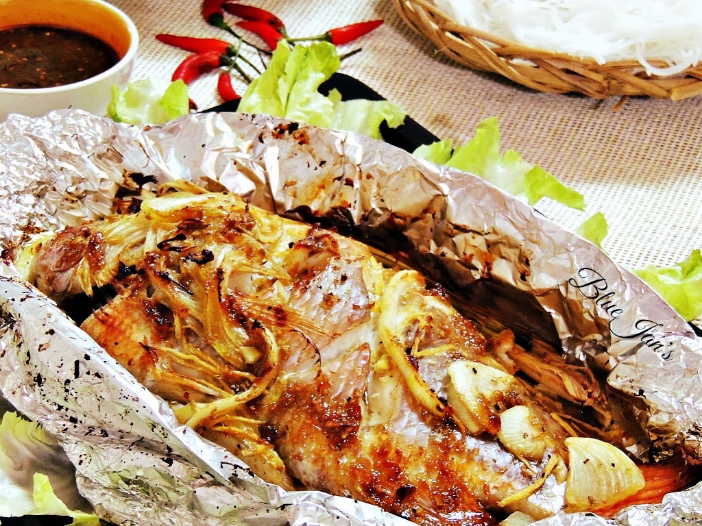 CÁ ĐIÊU HỒNG NƯỚNG GIẤY BẠC
