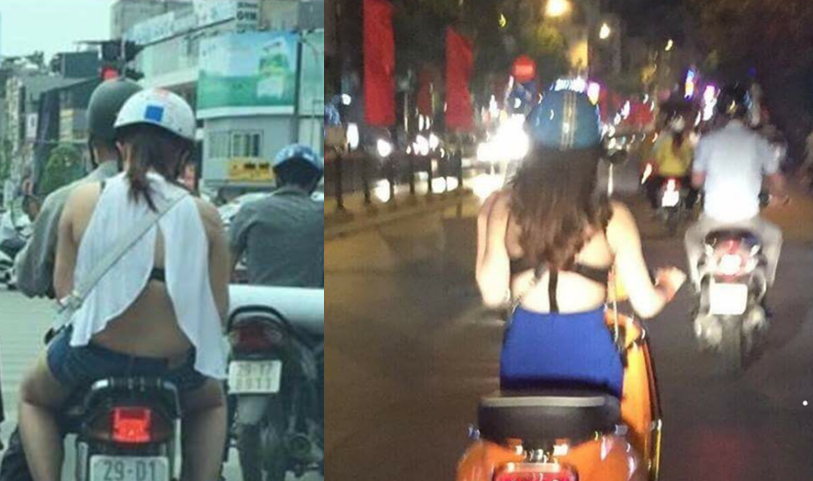Đố bạn không “tức mắt” với trang phục của các thiếu nữ trên phố đầu hè này!