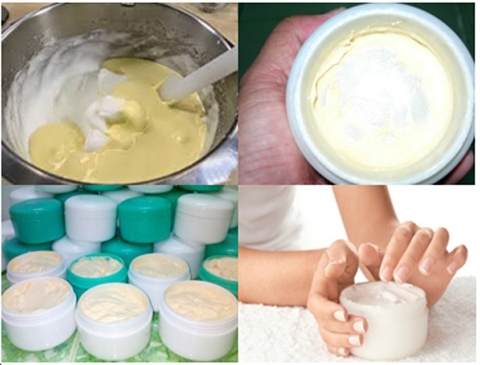 Hô biến làn da đen nhẻm thành trắng sáng nhờ kem trộn tự chế
