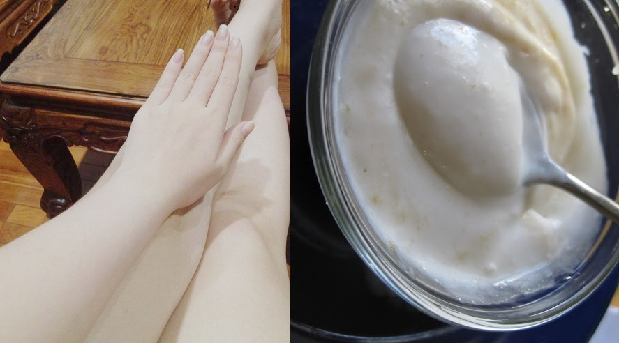 Chỉ với 1 hũ sữa chua, da toàn thân trắng mịn như hotgirl mà không cần kem dưỡng