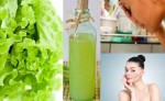 Hướng dẫn làm sữa rửa mặt từ rau xà lách
