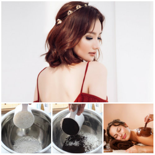 Tuyệt chiêu trị sạch mụn ở lưng bằng bã cà phê