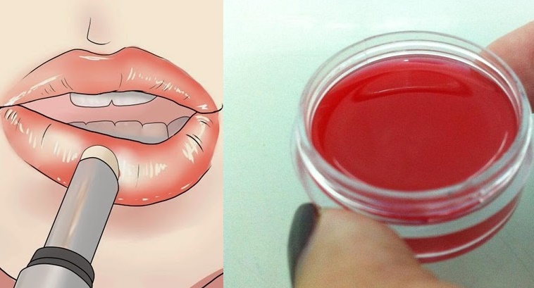 Thoa thứ này trước khi đi ngủ, môi hồng hào khó tin sáng hôm sau