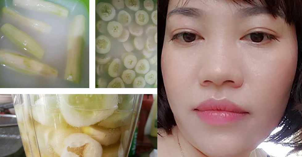 Làm trắng da, se khít lỗ chân lông nhờ dưa chuột và bia trong 2 tuần