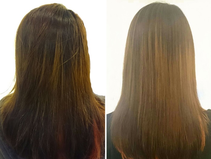 Duỗi thẳng tóc không dùng máy, không phải ra tiệm nếu biết cách này