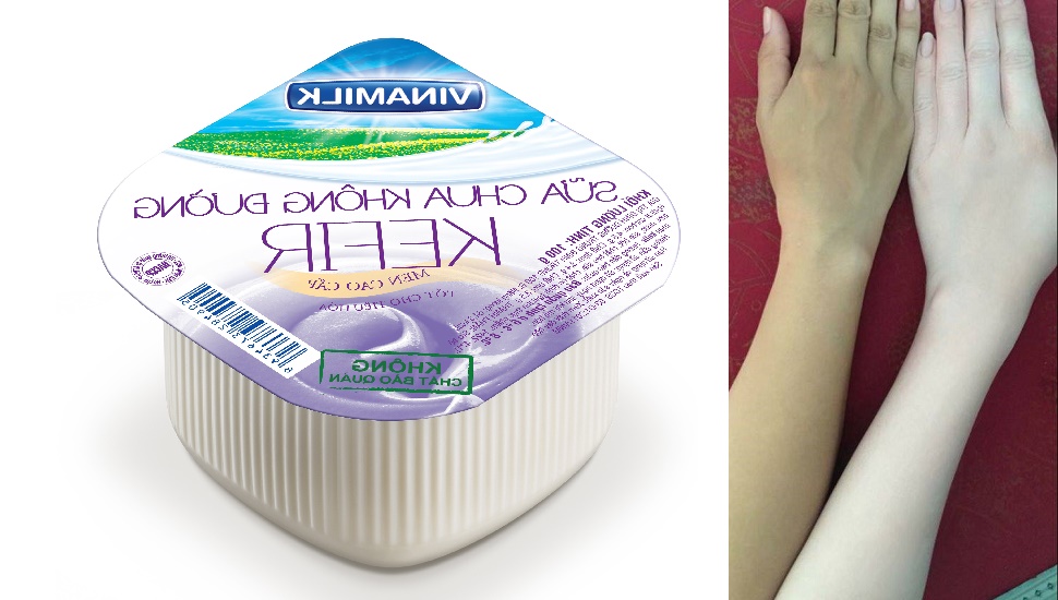 Không cần spa, da toàn thân trắng bật hẳn 2 tông chỉ với 1 hũ sữa chua