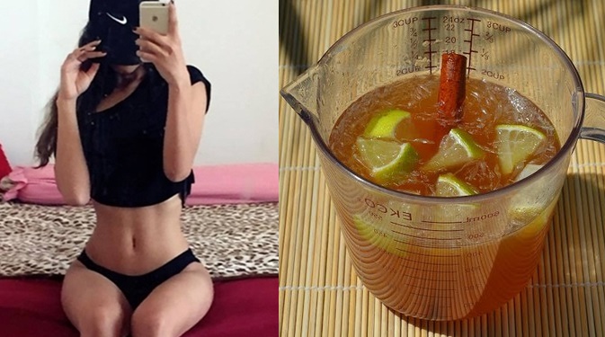 Trước khi ngủ uống ly nước này để đánh tan mỡ bụng sau một đêm
