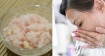 Dùng hỗn hợp chanh-muối rửa mặt, đỡ mụn trong 1 tuần, hết sạch mụn sau 1 tháng