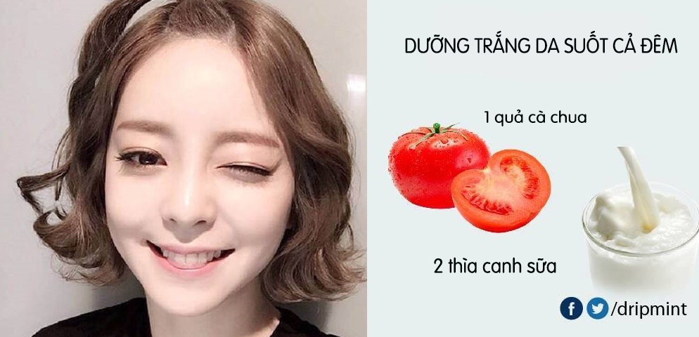 Kinh ngạc với 9 công thức tự nhiên cho làn da trắng sáng bất ngờ