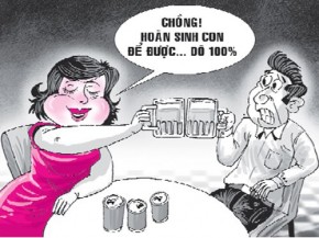 Vợ chồng cùng biết nhậu gia đình sẽ hạnh phúc hơn