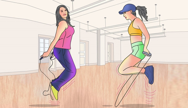 Nhảy dây theo 7 kiểu này, mỡ bụng sẽ rơi rớt không ngớt
