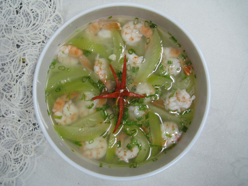 CANH DƯA HƯỜNG TÔM VIÊN ĐẬM ĐÀ, HẤP DẪN