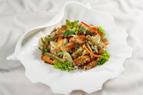 GỎI SÒ LÔNG - MÓN ĂN VỪA LẠ MẮT VỪA NGON MIỆNG