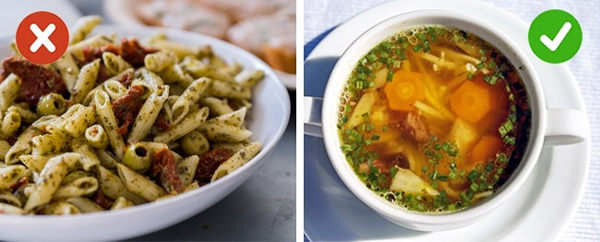 Những mẹo ăn uống giúp loại bỏ nỗi lo tăng cân thường trực