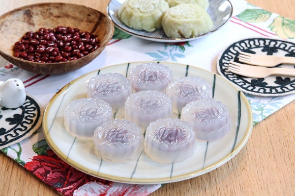 Cách làm bánh trung thu rau câu nhân đậu đỏ giòn dai ai nấy đều mê