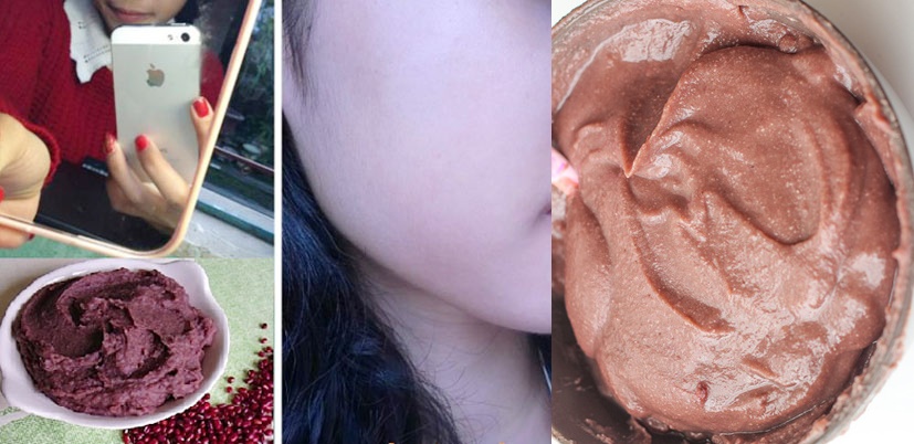 Mẹo sử dụng bột đậu đỏ giúp da trắng bóc, sạch mụn chỉ sau 1 tuần