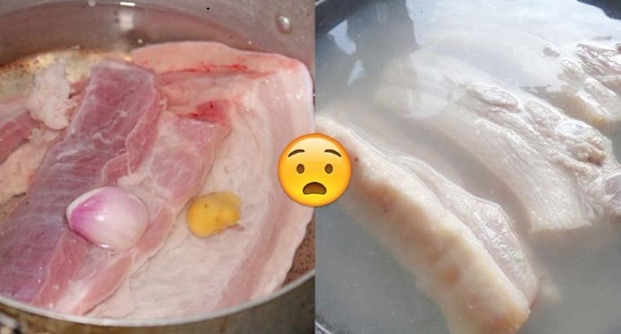 Chần thịt qua nước sôi có phải là một thói quen sai lầm?