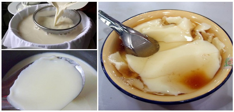 20 phút có nguyên nồi tào phớ láng mịn, không bị rổ, không cần lá gelatin