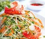 Gỏi rau mầm tôm, vừa ngon miệng vừa tốt cho sức khỏe