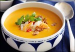 Súp tôm bí đỏ, rất tốt cho thị lực trẻ nhỏ nhà bạn