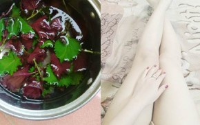 Vò nát 2 nắm rau thơm đun nước tắm, da toàn thân trắng bật tông lại không bị bắt nắng