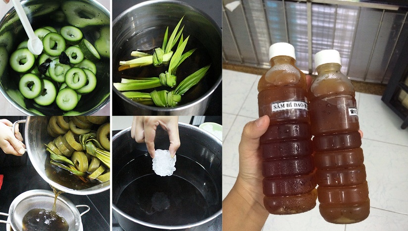 Làm SÂM BÍ ĐAO siêu ngon siêu an toàn tại nhà giúp THANH NHIỆT GIẢI ĐỘC