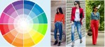 Theo chuẩn quy tắc “bánh xe màu sắc” để giúp bạn phối trang phục đúng điệu