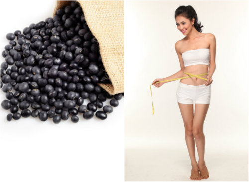 Làm đẹp bằng đậu đen cho da trắng, dáng xinh