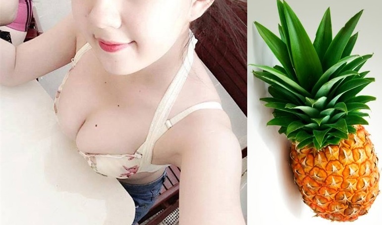 Vòng 1 nảy nở bất ngờ nhờ vào việc mua một quả dứa mỗi ngày