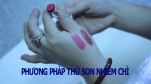 Mẹo thử son môi an toàn, không nhiễm chì - Chị em nào cũng CẦN BIẾT