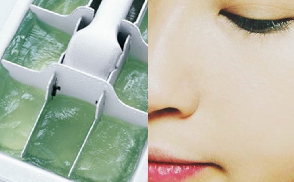 Dùng nha đam đông lạnh mỗi ngày: Da trẻ ra chục tuổi trắng mịn khó tin