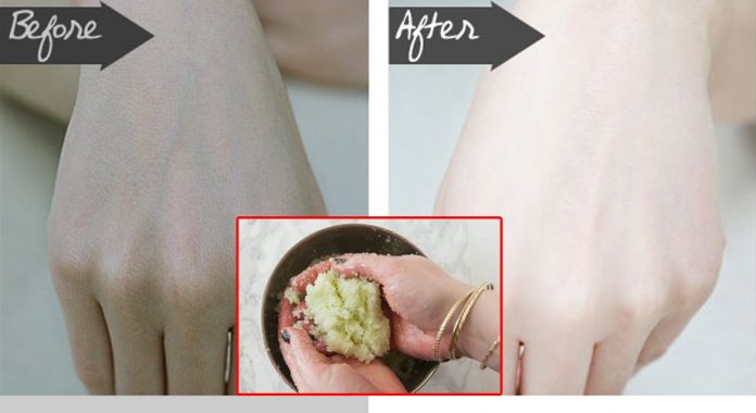 Dùng hỗn hợp này 2 lần/tuần, mỗi lần 5 phút, sau 7 ngày da trắng bóc hoàn hảo gấp 10 lần đến spa