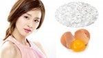 Hết sạch cả mụn lẫn nám, da trắng hồng rạng rỡ với trứng gà và bột sắn dây