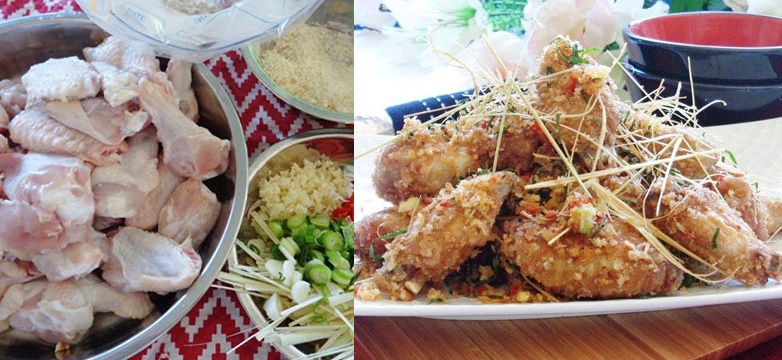 Cách làm cánh gà rang muối món nhậu ngon hấp dẫn, chồng bỏ quán về nhà ngay
