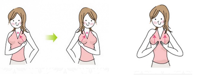 Cách massage ngực tăng từ 72cm lên 79cm trong 1 tháng