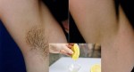Lông nách, lông tay chân sẽ 1 đi không trở lại chỉ với 1 quả chanh tươi