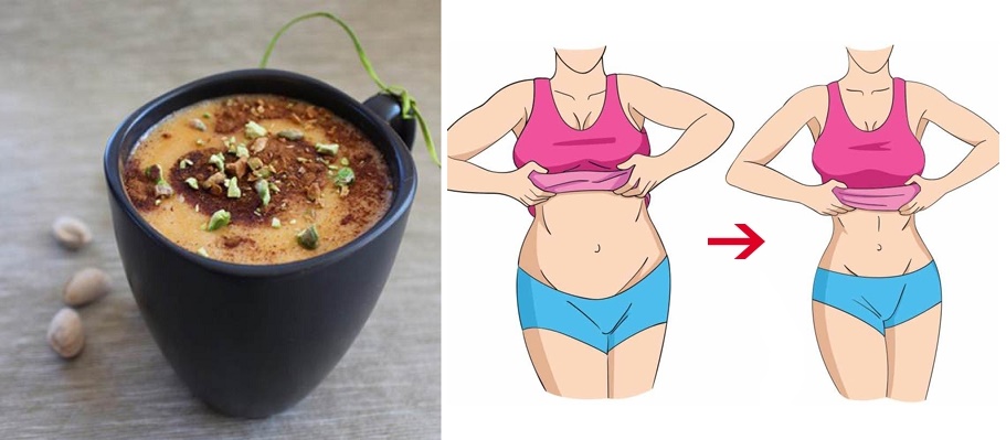 Mỡ bụng lâu năm đến đâu cũng tan chảy chỉ cần uống hỗn hợp này trước khi ăn 15 phút