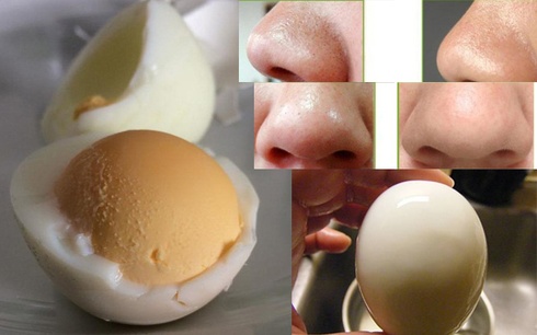 Mụn chi chít cũng biến mất chỉ trong 10 phút dùng trứng luộc