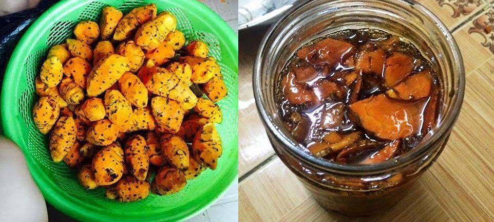 Làm 1 lọ nghệ ngâm mật ong như thế này da bật 3 tone chỉ sau 2 tuần sử dụng