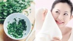 Da trắng mịn như em bé nhờ đắp mặt nạ rau mùi tây vài lần