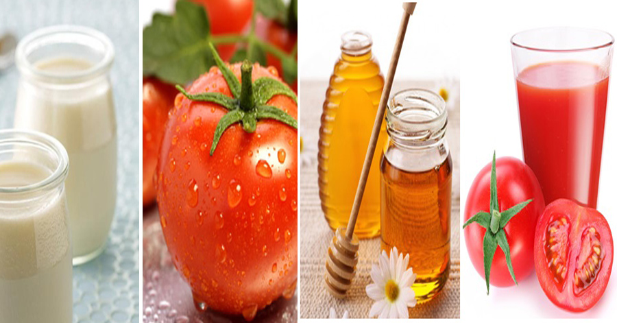 Da trắng như trứng gà bóc nhanh chóng chỉ bằng một quả cà chua