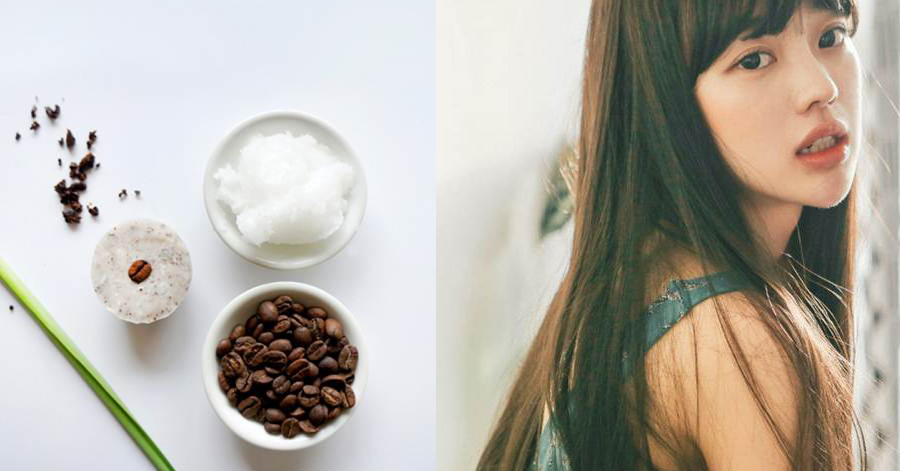 Trộn dầu dừa và bột café cho vào khay đá rồi thoa lên mặt, thật bất ngờ với kết quả xảy ra