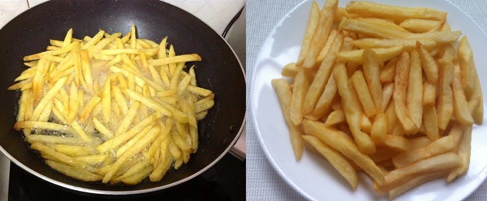 Mẹo hay để chiên khoai tây, khoai lang giòn như ăn ngoài tiệm