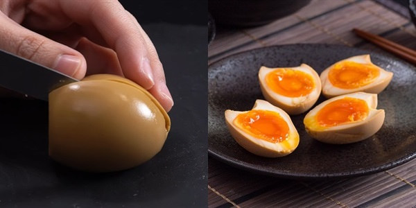 Bí quyết làm trứng lòng đào ngâm nước tương, ăn với cơm nóng là ngon hết biết