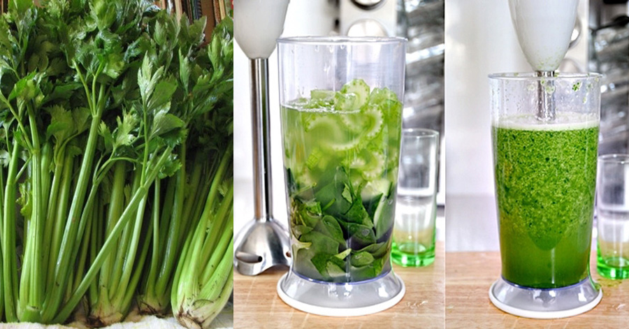 1 quả chanh + 2 cây cần tây: Nách, đầu gối, mông dù thâm đến mấy sau 1 tuần cũng trắng mịn