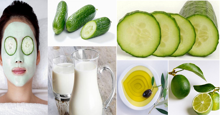 Nửa quả dưa chuột đủ để sở hữu làn da trắng mịn