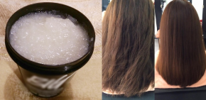 Trộn muối trắng vào dầu gội, em không còn nhận ra mái tóc xơ rối của mình sau đó