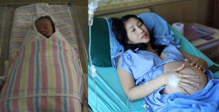 Em 24 tuổi, cao 1,5m, người nhỏ thó, mà rặn 2 hơi sinh trơn tuột con nặng đến 3,8kg cũng là nhờ cái mách miệng của các cụ cả đấy ạ...