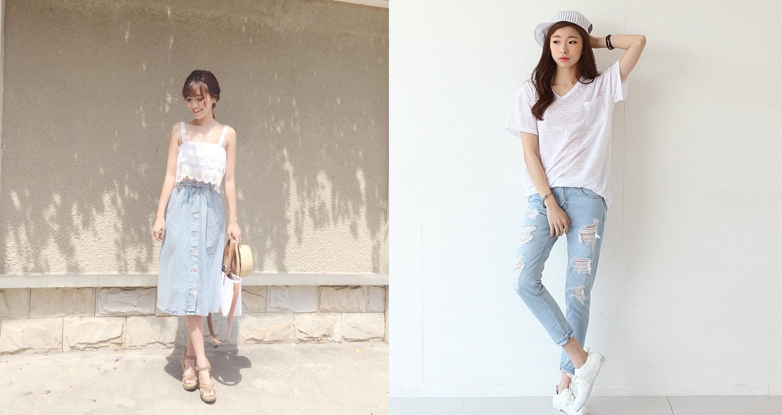 COPY 5 công thức mix đồ mùa hè các hot girl diện đi diện lại vẫn đẹp xinh