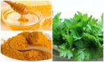 Môi thâm xì bẩm sinh hay dùng quá nhiều son chứa chì cũng hồng hào, căng mọng y vừa đi xăm chỉ nhờ chà 1 nắm rau mùi giã nát